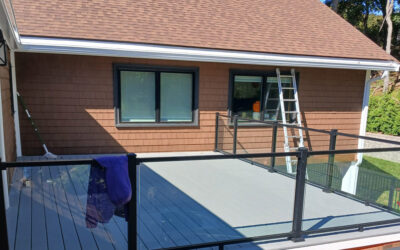 Addition & Second Level Deck in Newton, MA