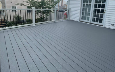 Elevated Deck Building in Quincy, MA by Monroy’s Carpenters, Inc.