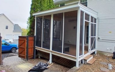 Screen Porch in Lowell, MA | Monroy’s Carpenters, Inc