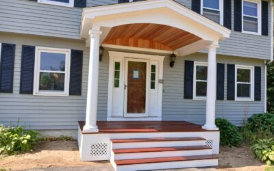 Covered Porch Construction in Litchfield, NH