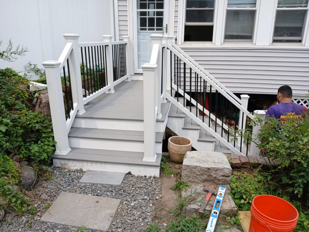 Deck building in Boston, MA by Monroy's Carpenters, Inc