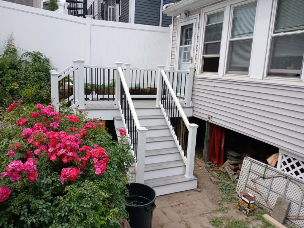 Deck building in Boston, MA by Monroy's Carpenters, Inc