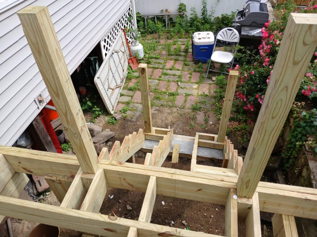 Deck building in Boston, MA by Monroy's Carpenters, Inc