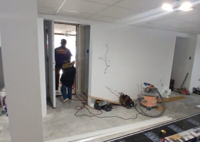 Wood floor installation in Walpole, MA